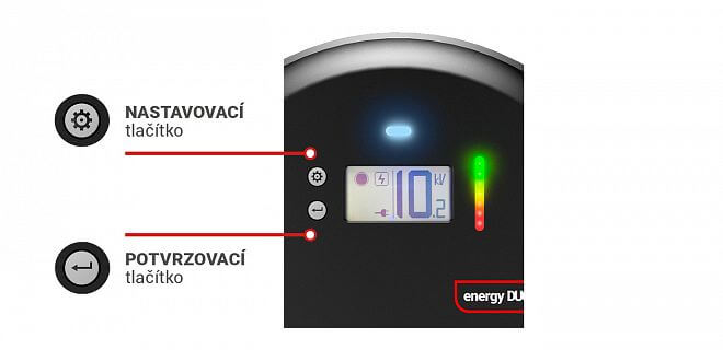 Ovládací tlačítka