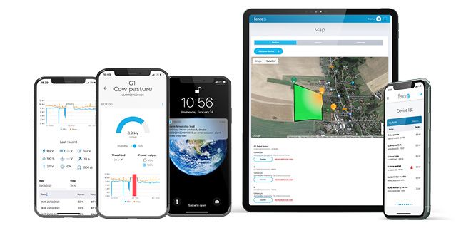 Ovládání pomocí aplikace